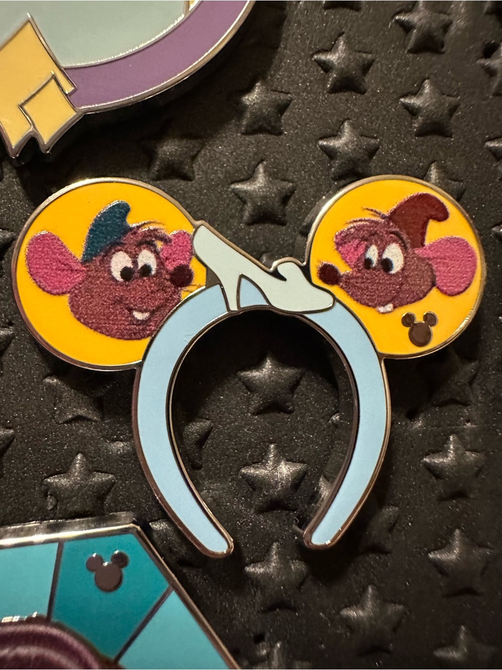 Jaq & Gus CHASER Ear Headband Mystery Pin